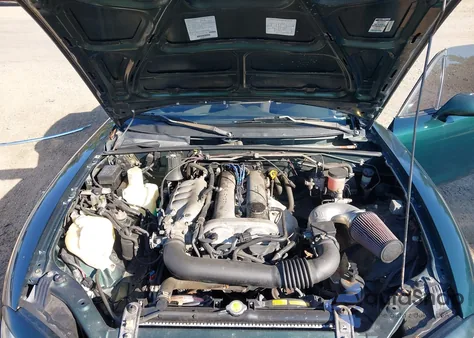 1999 Mazda Mx-5 Miata Leather Pkg/Popular Equipment Pkg/Sports Pkg/Touring Pkg из США, поврежденный, VIN JM1NB3532X0124964